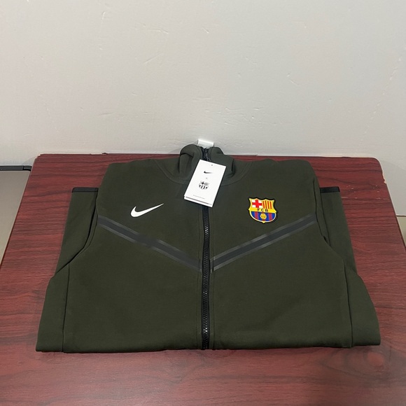 Nike x Barcelona FC, Tech Fleece, DV5554 355, Green - Picture 13 of 16